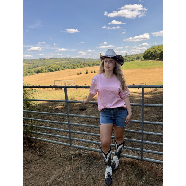 Lowkey Cowgirl Oversized T-shirt Thumbnail